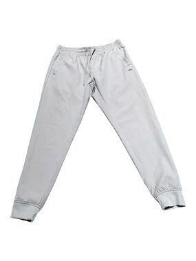 Men's Light Gray Jogger Sweatpants - Casual Comfort